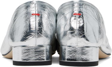 Vaatteet Aeyde Aeyde Pippa Leather Ballerina Flats Metallinen | A11-FL-GLVR25RO126-SS25-920-068, 1