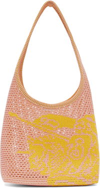 Burberry Small EKD Crochet Tote