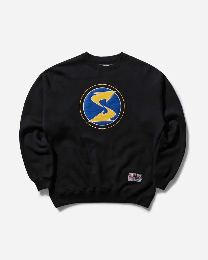 Huppari Neighborhood Crewneck Sweatshirt Musta | 242UW49N-CSM01 BK