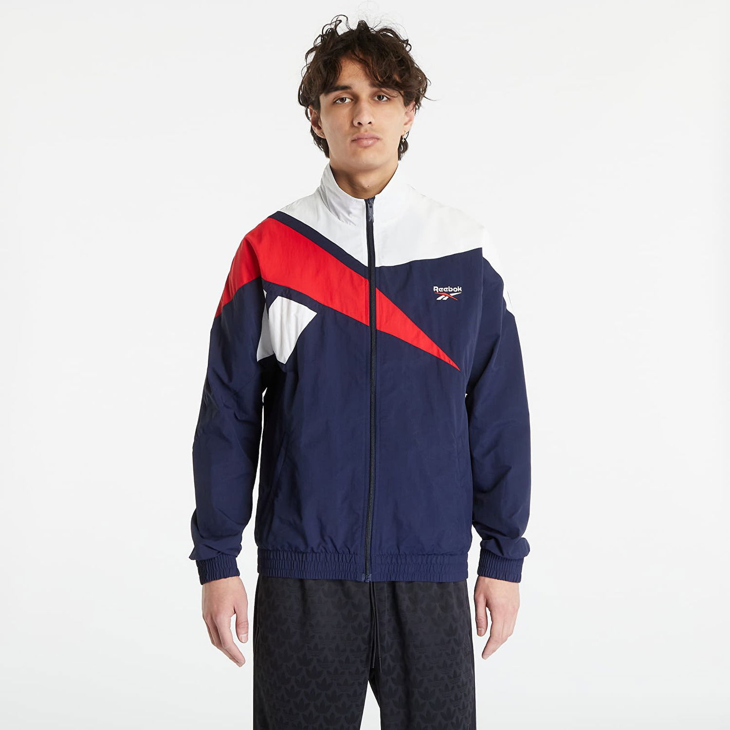 Tuulitakki Reebok Classics Vector Track Jacket Tummansininen | H54456, 0