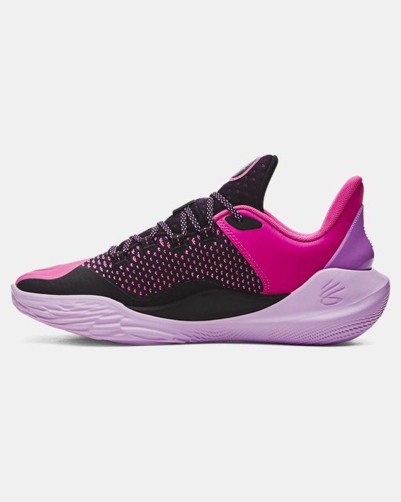 Tennarit ja kengät Under Armour Unisex Curry 11 GD Basketballschuhe Rebel Rosa / Provence Violett / Violett Ace 44.5 Vaaleanpunainen | 3027724-600, 1