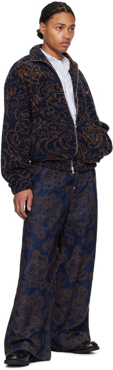 Jeans KENZO Kenzo Paris VERDY Edition Buggy Fit Jeans Sininen | FF55DP4196V1, 3