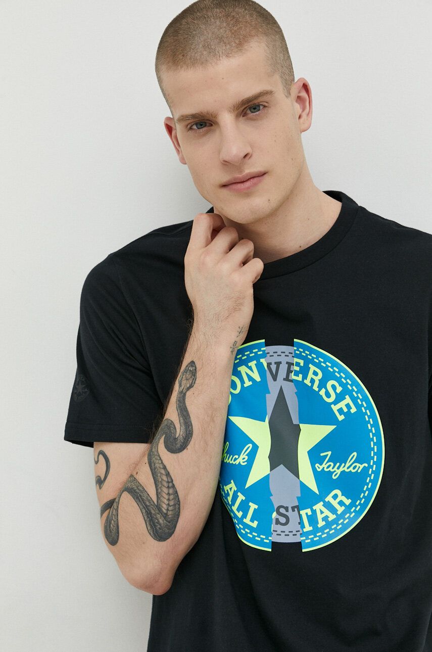 T-paita Converse Remix Tee Musta | 10025488.A01, 0