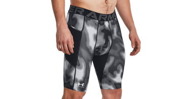Shortsit Under Armour HeatGear® Printed Long Shorts Musta | 1380919-001, 1