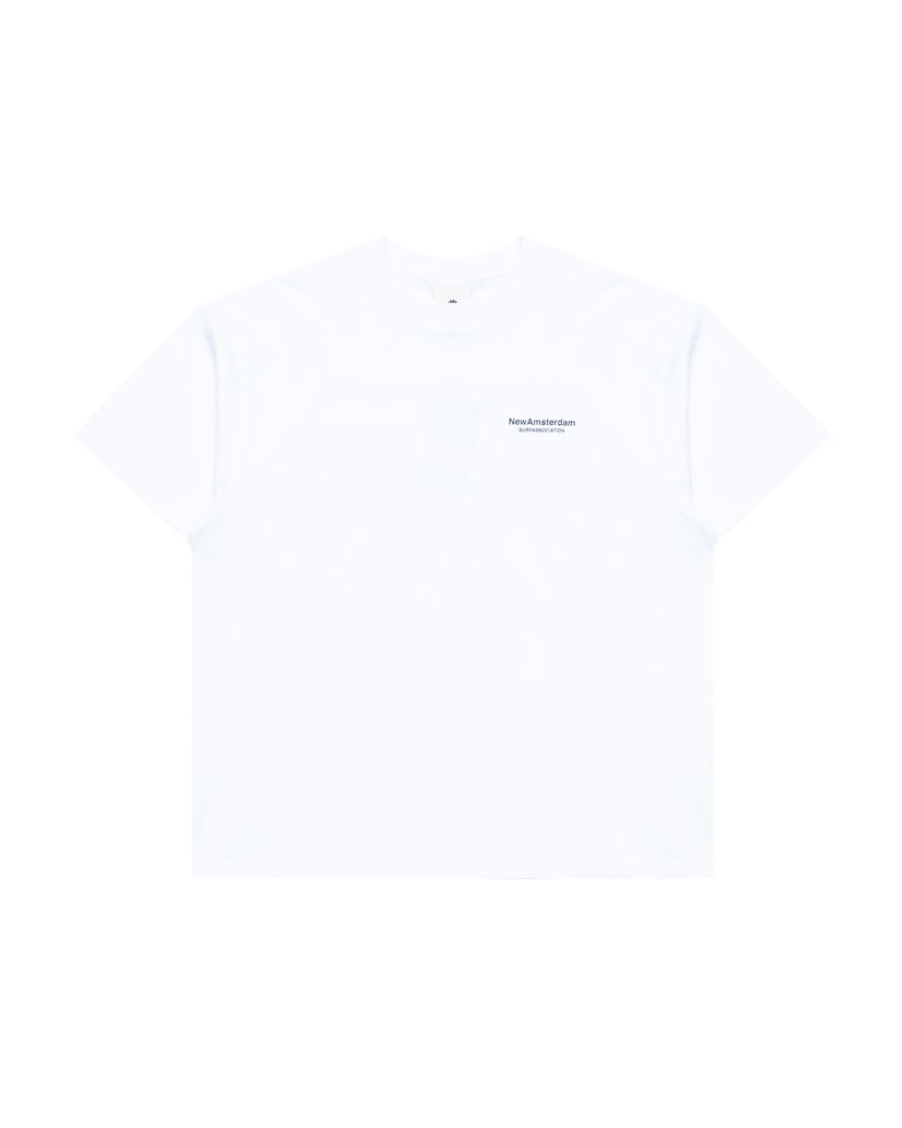 T-paita New Amsterdam Surf Association Surf Association Print Tee Valkoinen | 2501166002