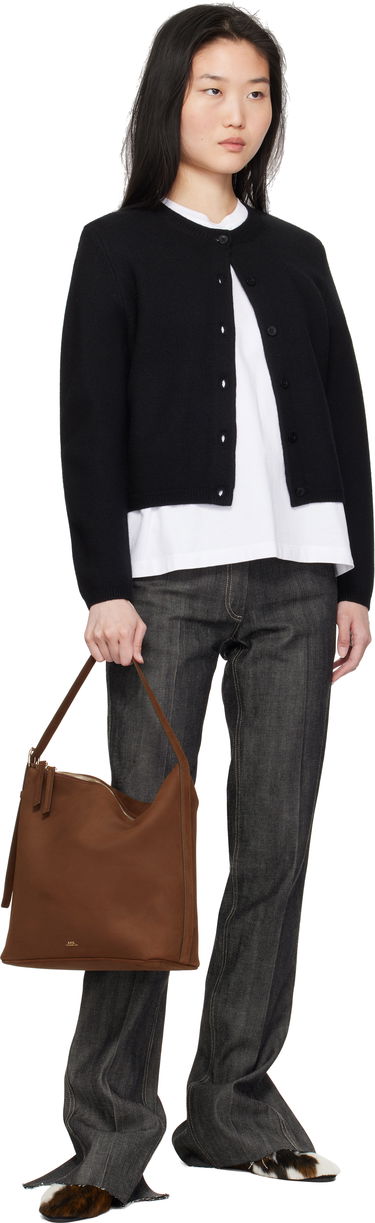 Olkalaukku A.P.C. A.P.C. Vera Tote Bag Ruskea | PXCAT-F61902, 3