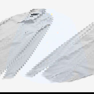 Paita Polo by Ralph Lauren Custom Fit Oxford Shirt Harmaa | 710792041004, 0