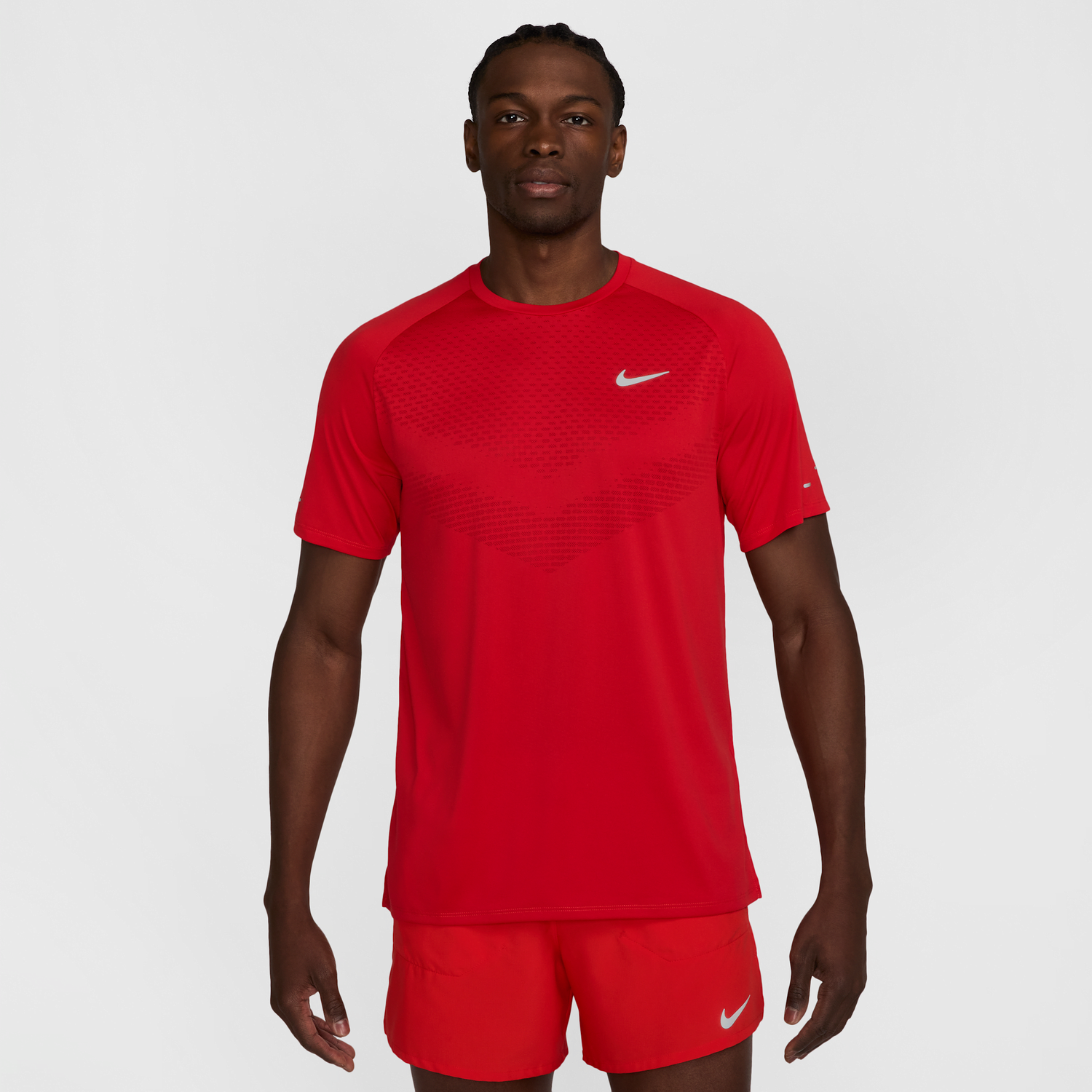 T-paita Nike Stride Dri-FIT ADV Running T-Shirt Punainen | HV5203-657, 0