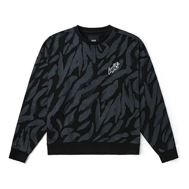 Villapaita Vans Vans Tiger Stripes Pattern Pullover Musta | VN0002BPYM7, 0