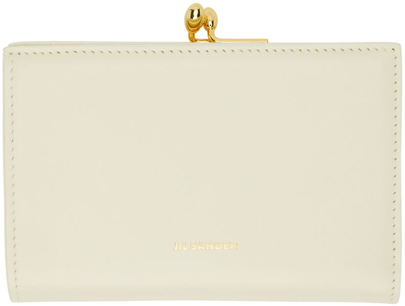 Lompakko Jil Sander Goji Small Wallet Beige | J07UI0015_P4840