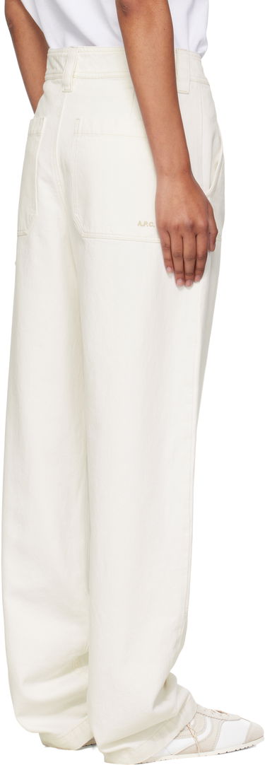 Cargo housut A.P.C. A.P.C. Gustav Carpenter Pants Valkoinen | COGZV-M08484, 2