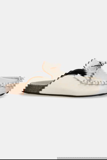 Tennarit ja kengät JW Anderson JW Anderson Leather Mules Valkoinen | LF0069.LA0323.002, 1