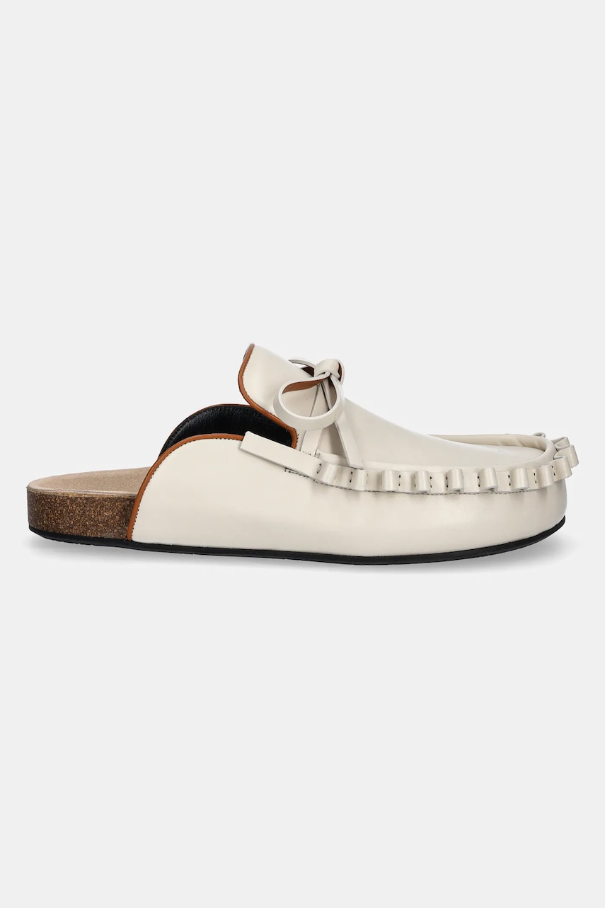 Tennarit ja kengät JW Anderson JW Anderson Leather Mules Valkoinen | LF0069.LA0323.002, 1