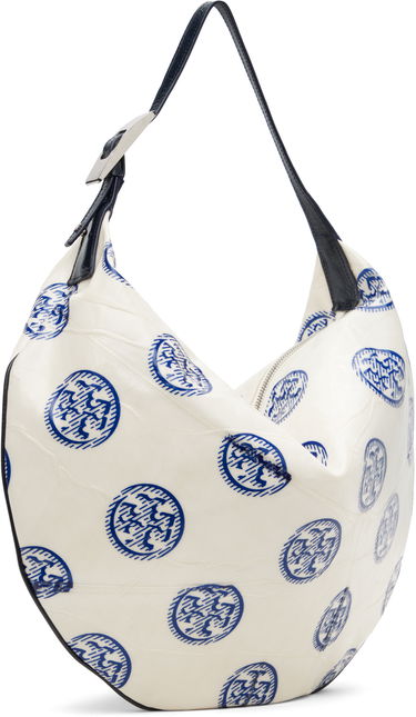 Käsilaukku Tory Burch Tory Burch T Monogram Balloon Bag Valkoinen | 171915-101, 1