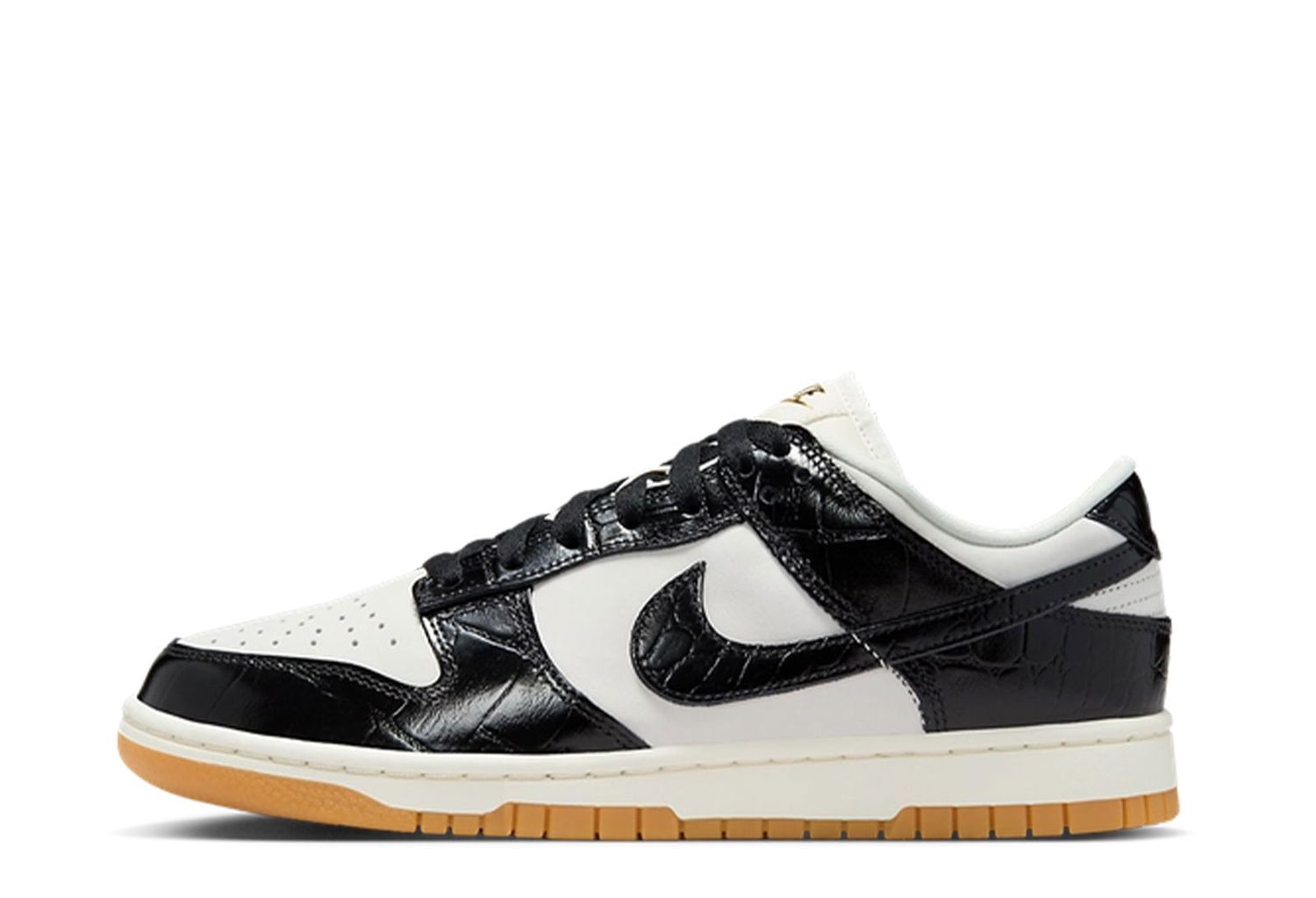Tennarit ja kengät Nike Dunk Low LX Black Croc W Musta | FJ2260-003, 1