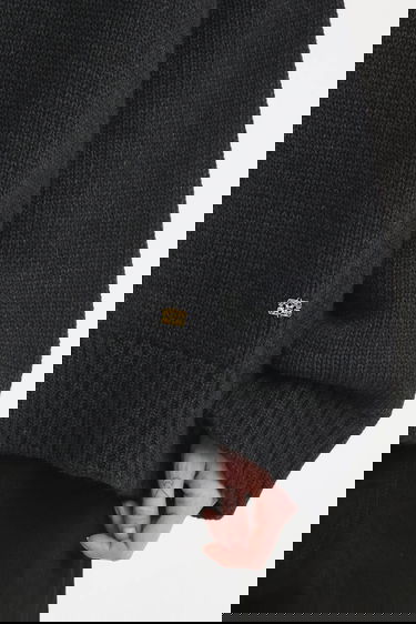 Villapaita GANNI Chunky Wool Mix Harmaa | K2610, 3