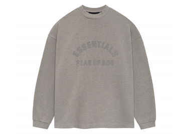 T-paita Fear of God Core Collection Heavy L/S Tee Heather Grey Harmaa | 125SU242011F, 0