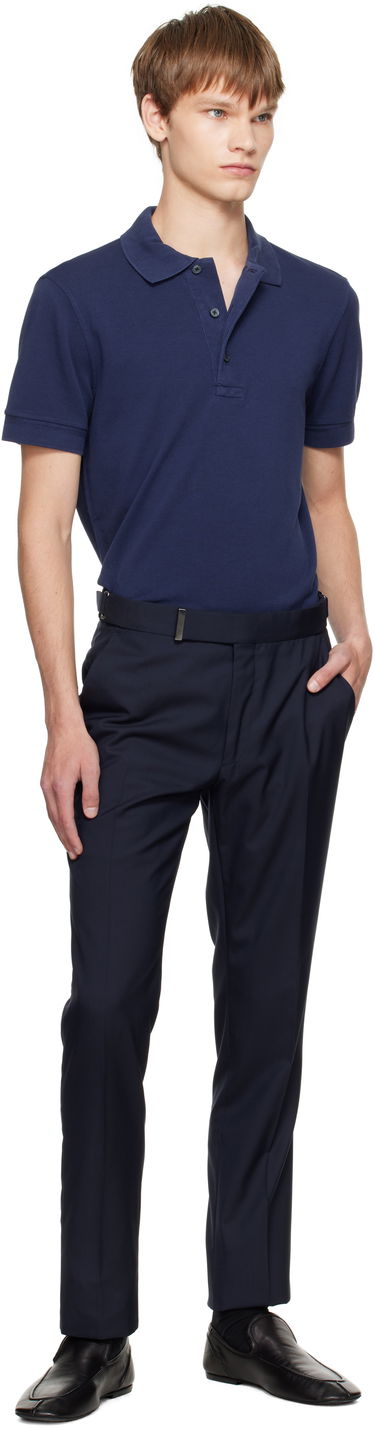 Poolopaita Tom Ford TOM FORD Piquet Polo Tummansininen | JPS011-JMT013, 4