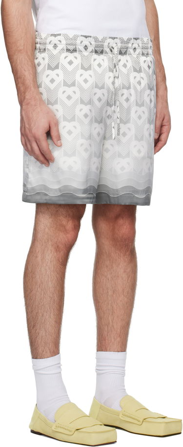 Shortsit Casablanca Drawstring Shorts Harmaa | MPS25-TR-012-01, 1