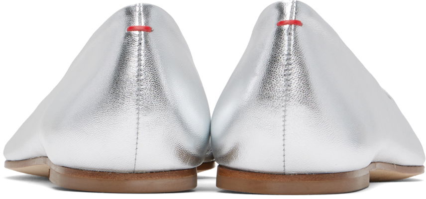 Vaatteet Aeyde Aeyde Cassy Ballerina Flats Metallinen | A11-FL-SNDP8 FL130-FW24-920-007, 1