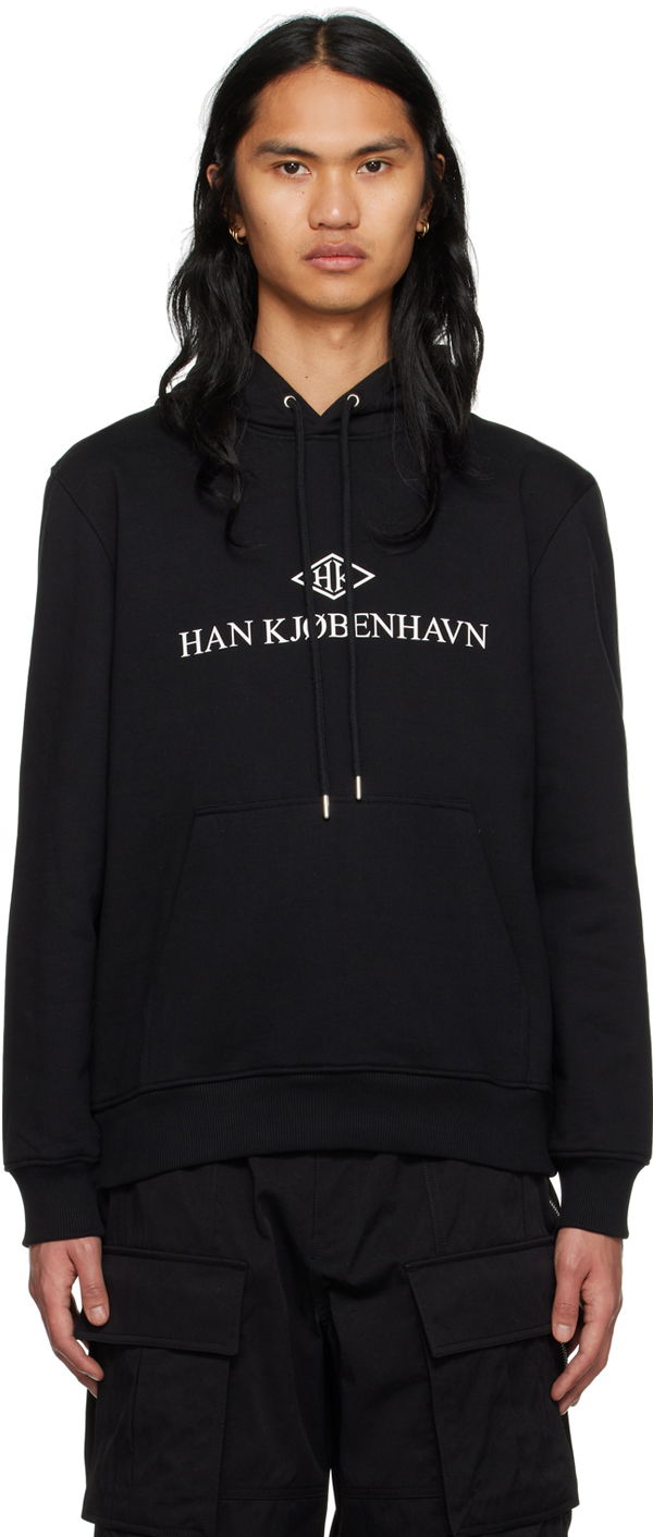 Huppari Han Kjøbenhavn Han Kjobenhavn Exclusive Hoodie Musta | M-132922