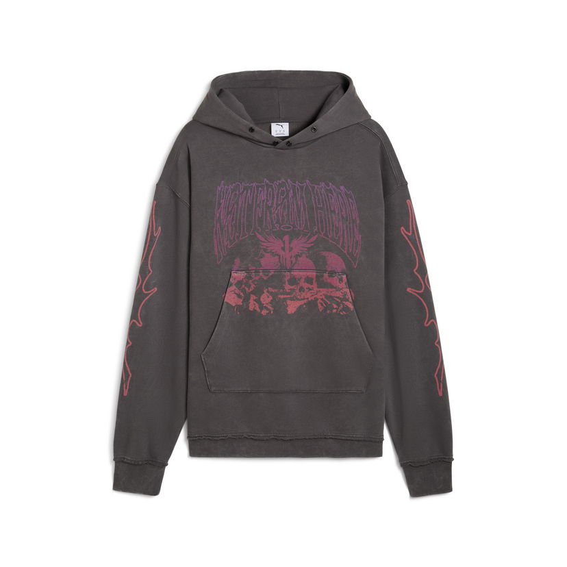 Huppari Puma LaMelo World Tour-nament Hoodie Harmaa | 632433_01