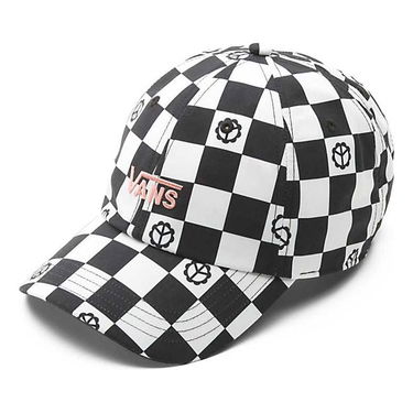 Korkki Vans Checkered Print Baseball Cap Musta | VN0A34GRY0J, 0