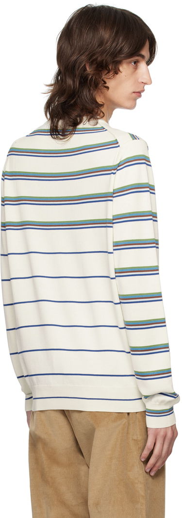Villapaita Paul Smith Paul Smith Striped Sweater Valkoinen | M1R-893Y-N02423-04, 2