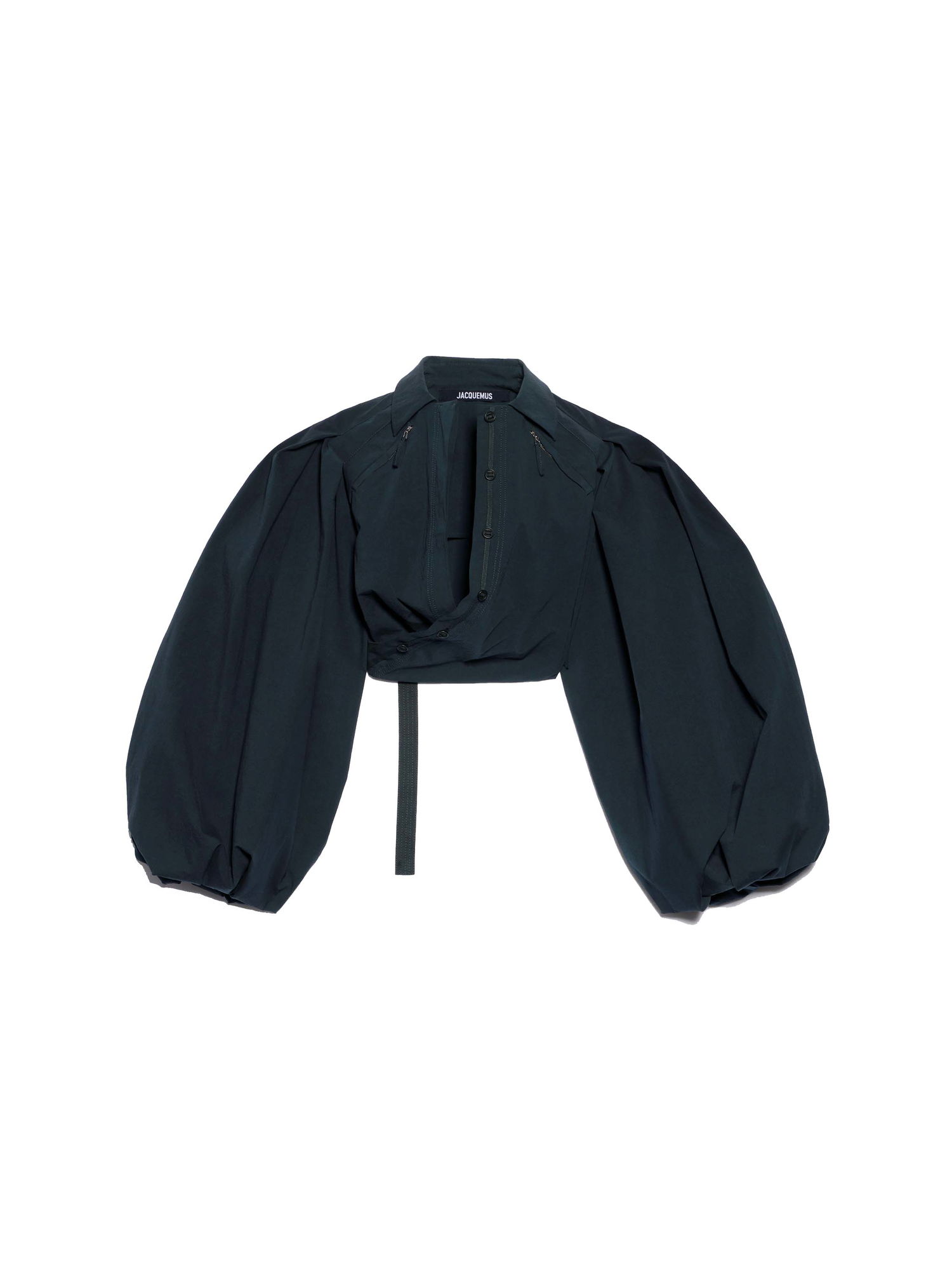 Paita Jacquemus Le Haut Bahia Boule Shirt Musta | 233TO065-1058-390, 0