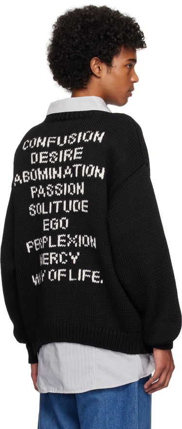 Villapaita WTAPS WTAPS Ingredient Sweater Musta | 242MADT-KNM05, 2