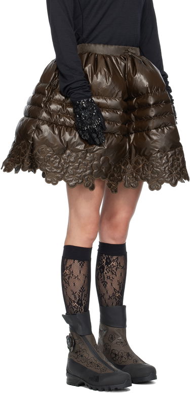 Hame Cecilie Bahnsen Cecilie Bahnsen The North Face Edition Floral Down Miniskirt Ruskea | NF0A8FFD245, 1