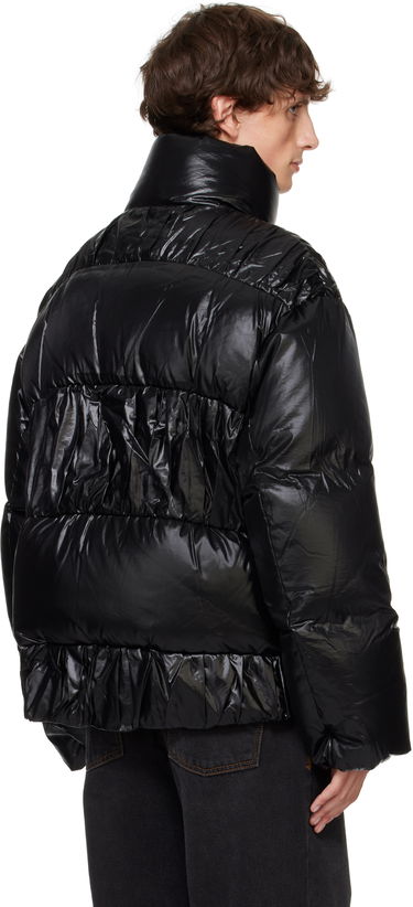 Puffer takki ADER ERROR Gathered Down Jacket Musta | BN01FWDW0101BK, 2