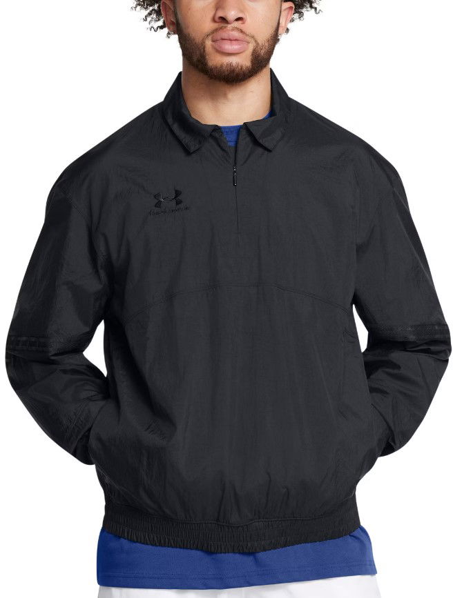 Tuulitakki Under Armour 96 Terrace Drill Top Musta | 1387923-001