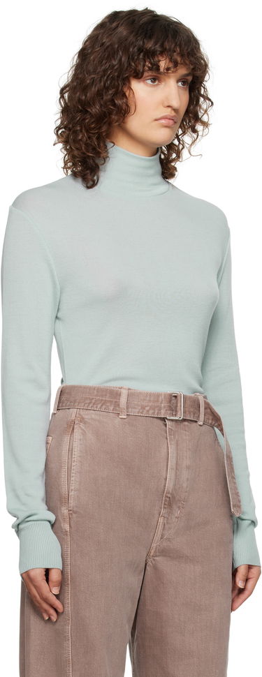 Villapaita LEMAIRE Lemaire Seamless Turtleneck Sweater Vihreä | TO1280 LK1032, 1
