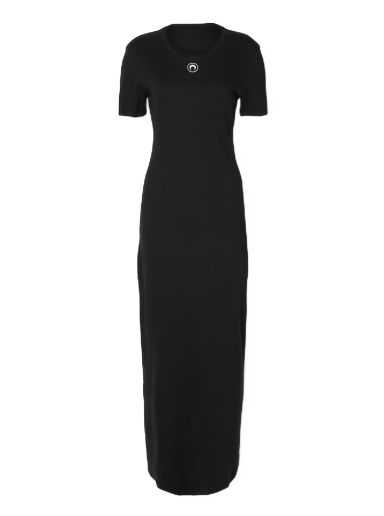 Mekko Marine Serre Organic Cotton Rib Tube Dress Musta | WDR057-BK99