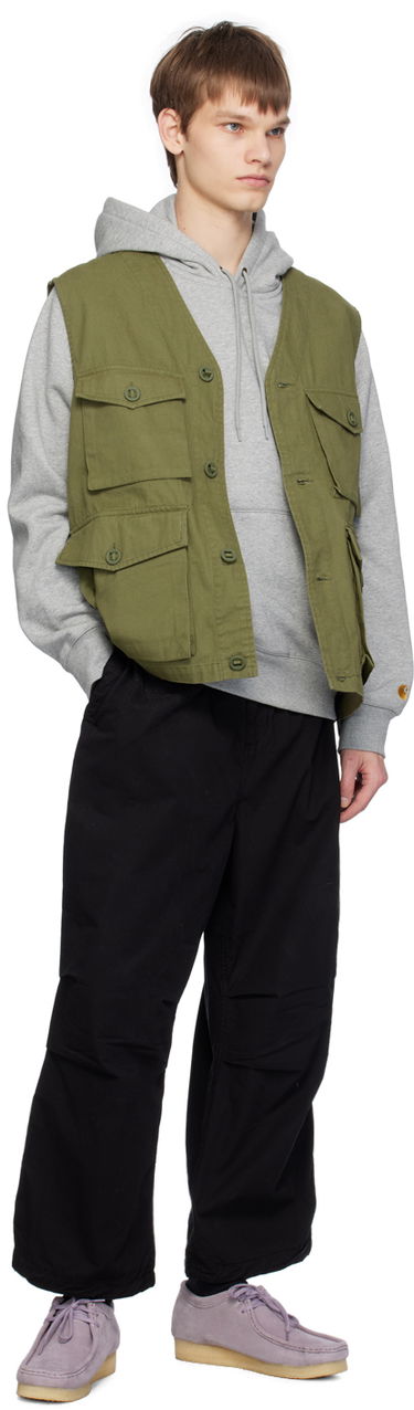 Liivi Carhartt WIP Work In Progress Utility Pocket Vest Vihreä | I032980, 3