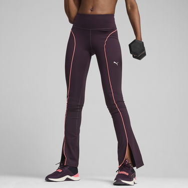 Leggingsit Puma CLOUDSPUN High-Waisted Flare Training Pants Violetti | 525770_44, 0