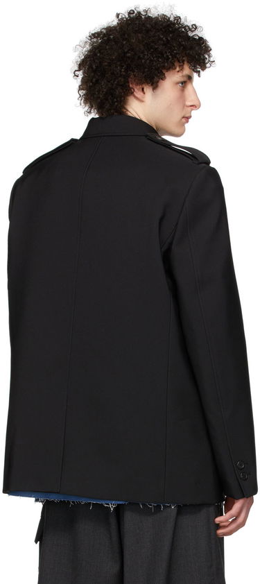 Paita We11done We11done Regular Collar Jacket Musta | WD-JK1-22-084-M-BK, 2
