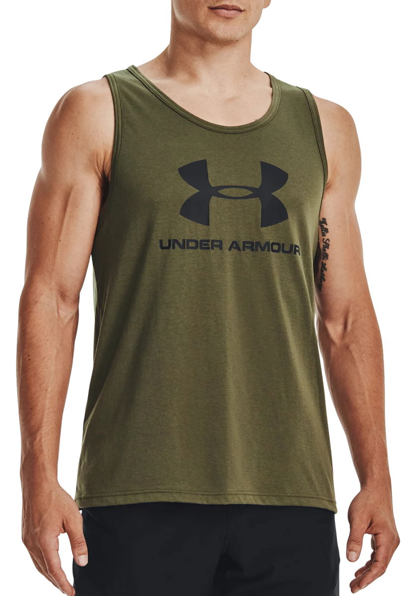 Tankkitoppi Under Armour Men's Training Tank Top Vihreä | 1329589-390