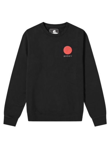 Huppari EDWIN Japanese Sun Crew Sweat Musta | I028969-8967