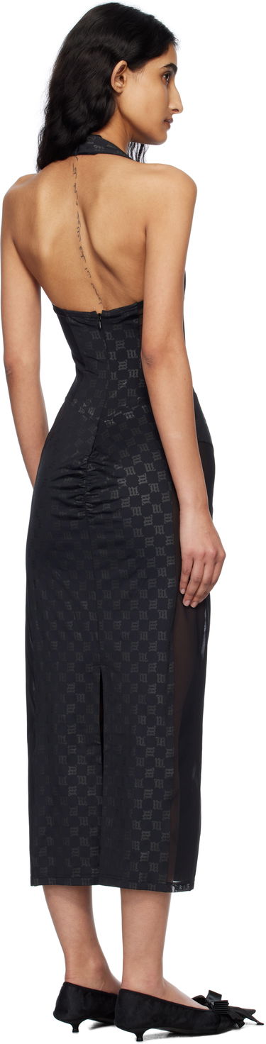 Mekko MISBHV MISBHV Shape Up Midi Dress Musta | 250W804, 2