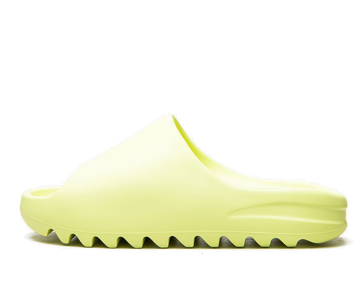Tennarit ja kengät adidas Yeezy Yeezy Slide "Glow Green" Vihreä | GX6138, 0