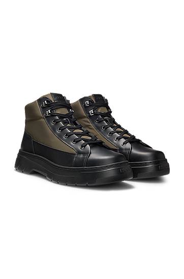 Tennarit ja kengät BOSS Hiking-Style Boots Vihreä | 50548694