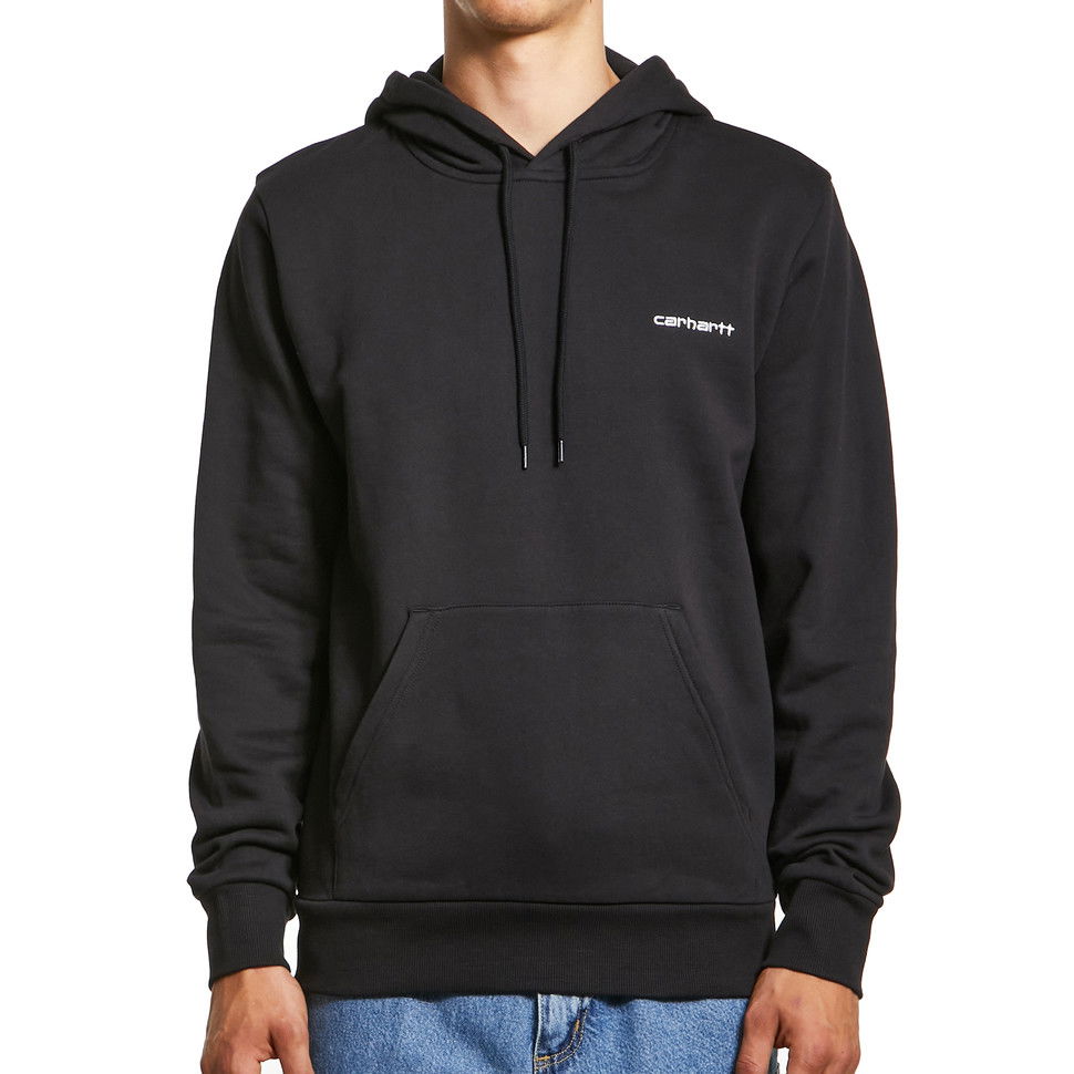 Huppari Carhartt WIP Script Embroidery Musta | I031243.0D2.XX, 0