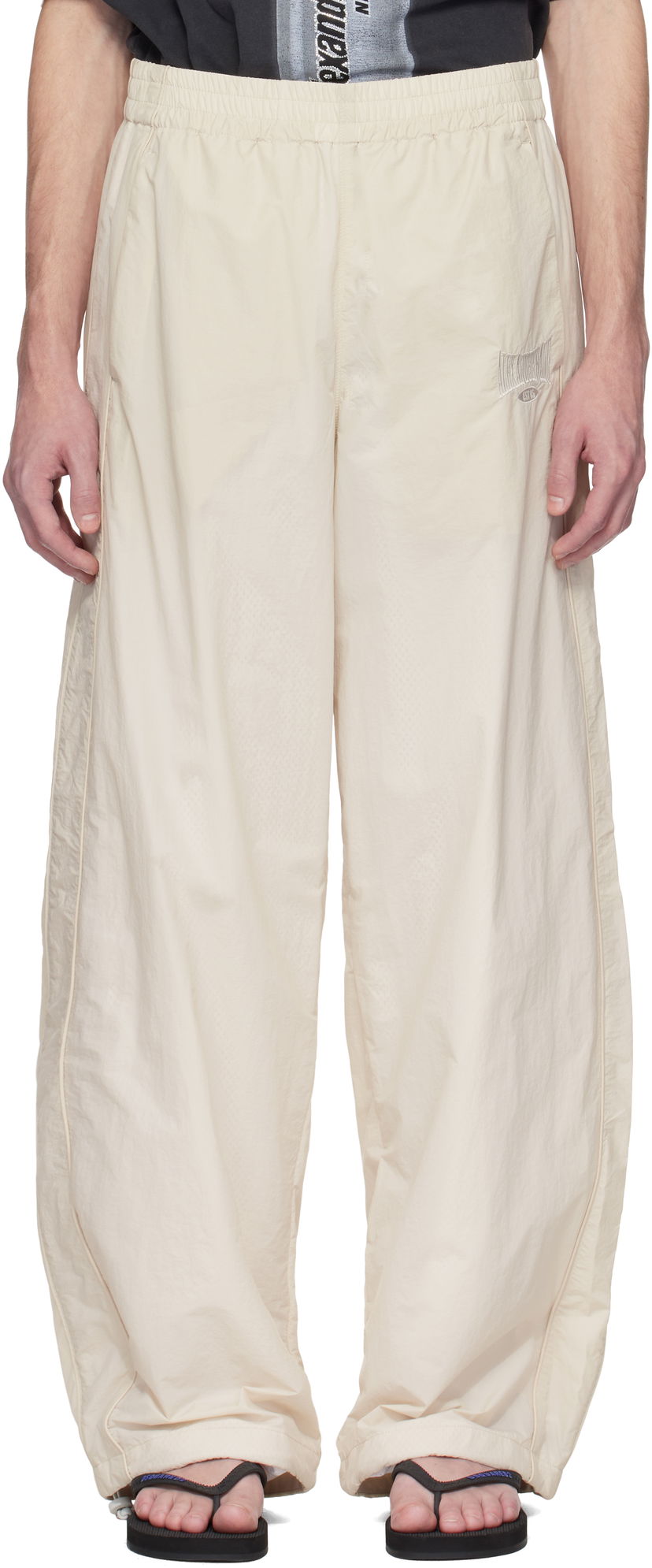 Verryttelyhousut Alexander Wang Alexander Wang Track Pants Beige | UWC2254116