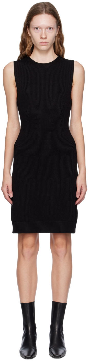 Mekko TOTEME TOTEME Contour Knit Minidress Musta | 233-5181-334