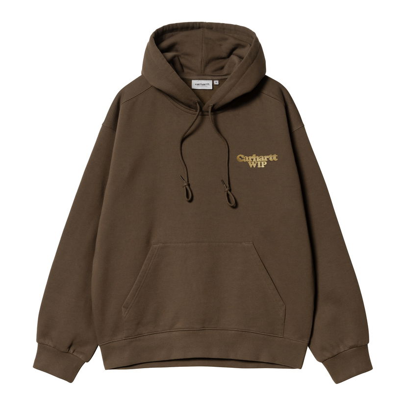 Huppari Carhartt WIP Hooded Charm Link Sweatshirt Ruskea | I034423_9