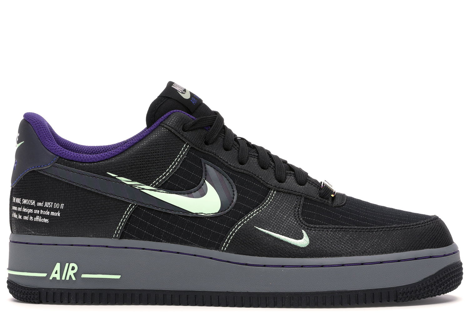 Tennarit ja kengät Nike Air Force 1 Low Future Swoosh Pack Musta | CT1621-001, 0