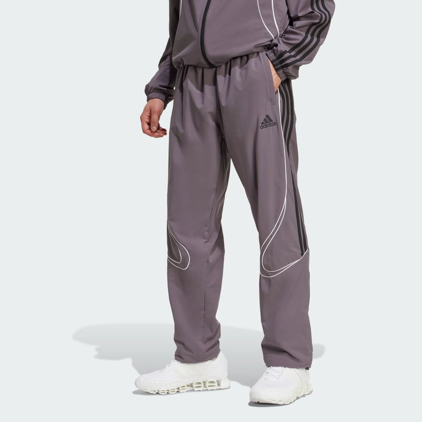 Verryttelyhousut adidas Performance Teamgeist Adicolor Track Pants Violetti | JW5870