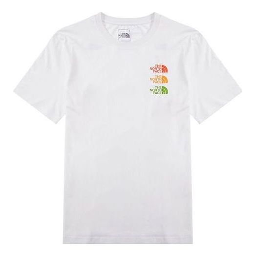 T-paita The North Face Logo Graphic T-Shirt Valkoinen | NF0A7WAR-FN4